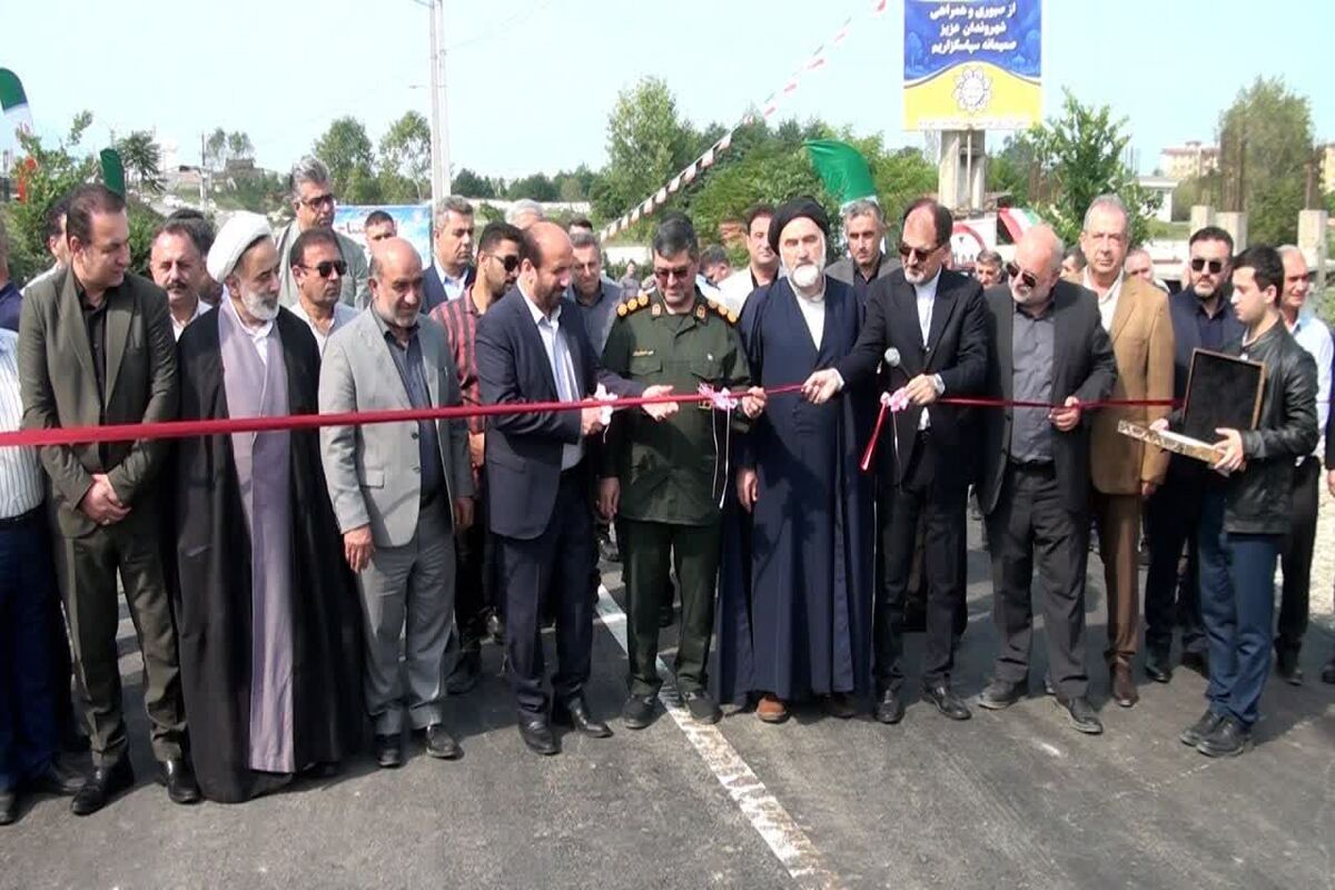زیرگذر کردیکلا نوشهر با اعتبار ۱۶ میلیارد تومانی افتتاح شد