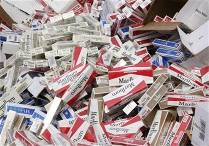 ۳۳ هزار پاکت سیگار قاچاق در مازندران کشف شد