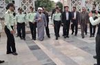 حضور فرمانده انتظامی استان مازندران در شعبه انتخاباتی گلوگاه