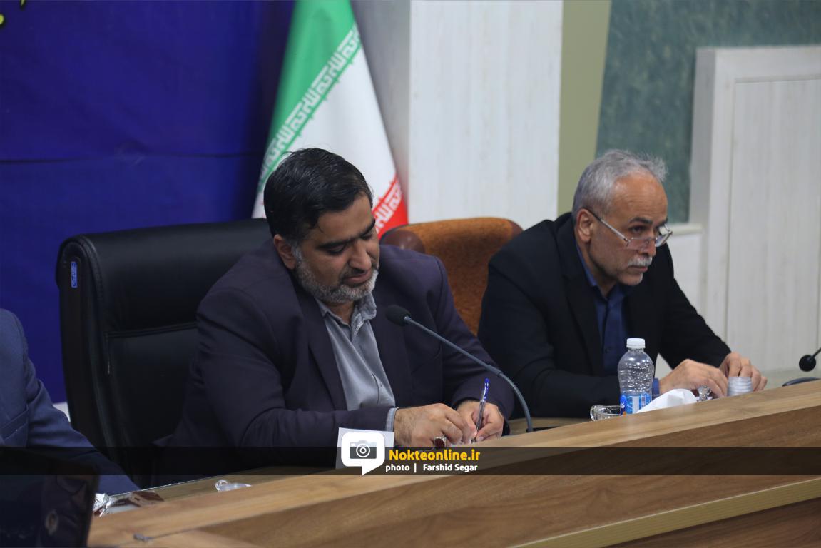نشست خبری رئیس سازمان جهاد کشاورزی مازندران