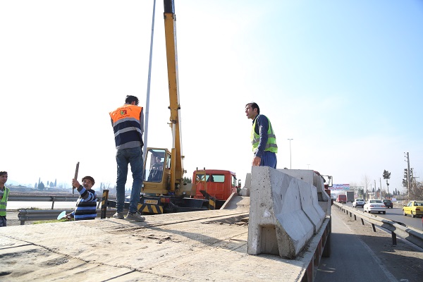 جایگزینی بیش از۴ کیلومتر نیوجرسی جای گاردریل در جاده‌های مازندران