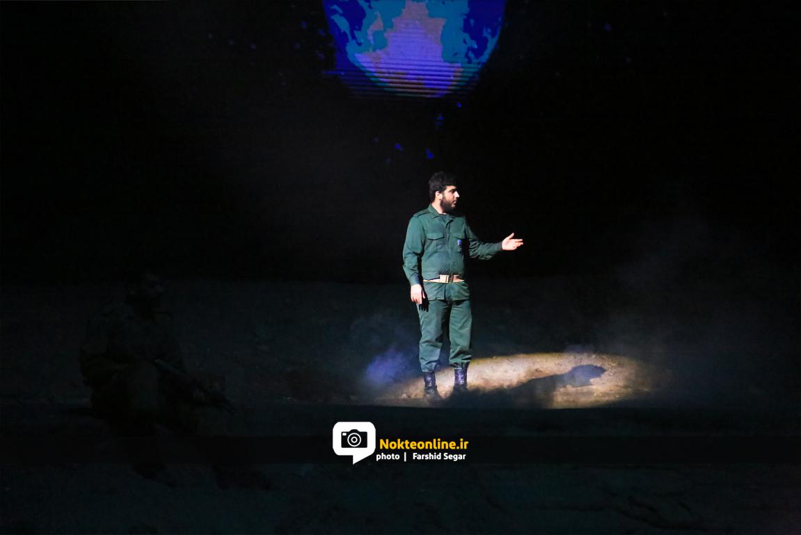 اجرای نمایش بی نظیر « راز سرزمین عشق » در ساحل نوشهر