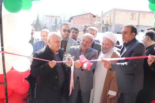 افتتاح دبیرستان ۹کلاسه شهید بهشتی شهرستان کلاردشت با حضور وزیر آموزش و پرورش
