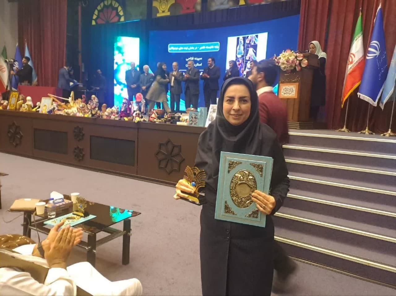 هنرمندان مازندرانی در نهمین جایزه فیروزه درخشیدند