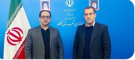 دیدار مدیر کل ارتباطات و فناوری اطلاعات استان با سرپرست فرمانداری شهرستان گلوگاه