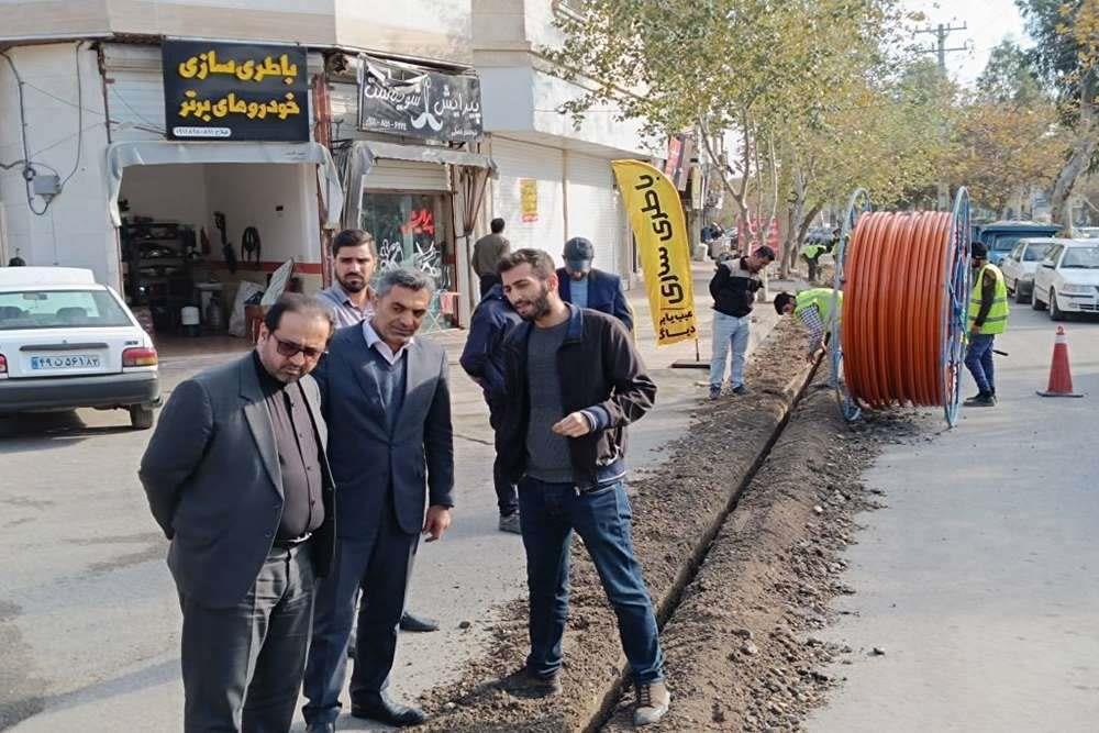 ۱۵۰ کیلومتر حفاری در طرح فیبر نوری منازل و کسب و کارها در  استان مازندران از ابتدای دولت چهاردهم
