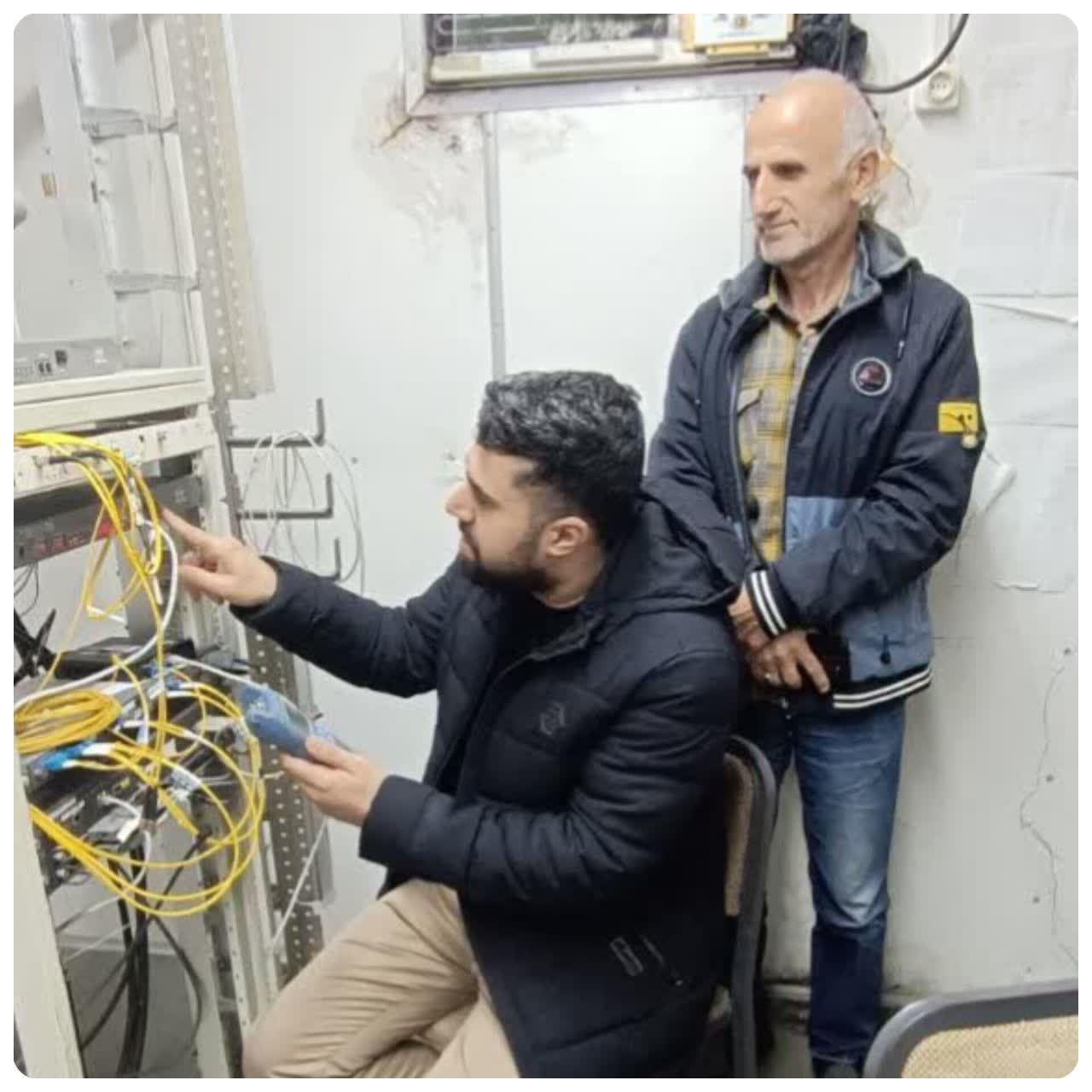 رفع مشکل قطعی ارتباطات روستاهای ولشکلا و بالاکولا شهرستان ساری