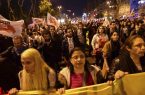 تجمع معترضان اردوغان در مقابل دادگاه امام‌اوغلو