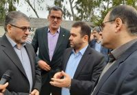 بازدید دکتر مسجدی از پزشکی قانونی، اداره ثبت و شهرک صنعتی جویبار