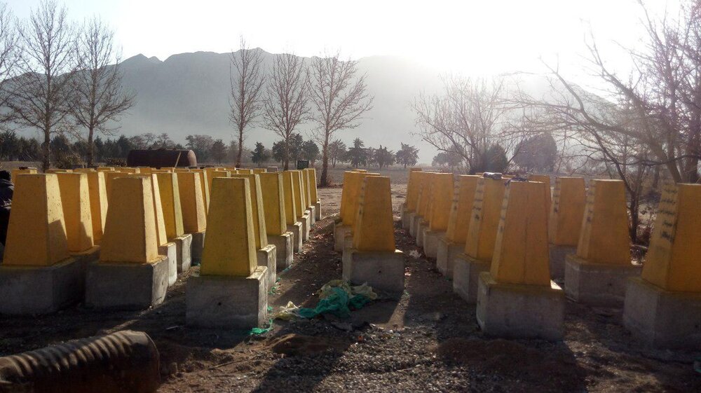 ۱۲۰۰ عدد بنچ مارک در بخش کجور نصب شد