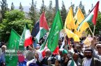 فریاد انزجار مردم مازندران از جنایت های رژیم غاصب اسراییل