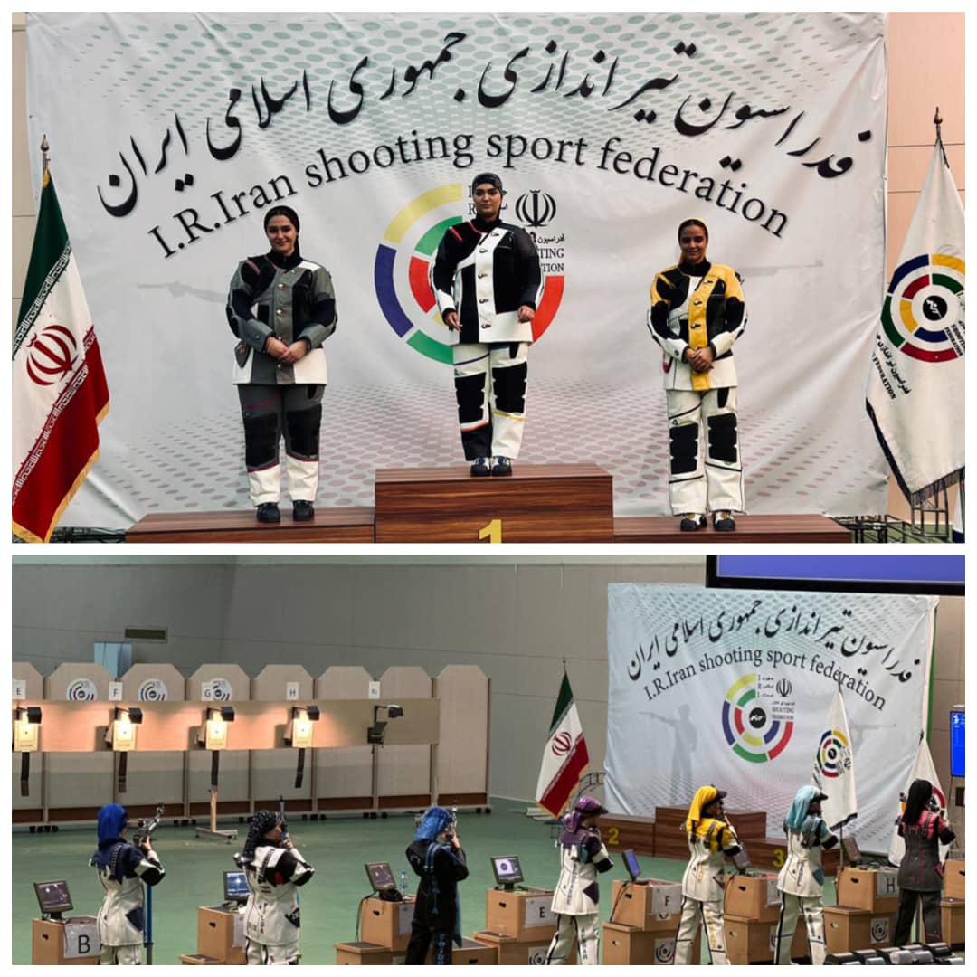 تیراندازان مازندرانی در مسابقات آزاد بانوان کشور درخشیدند