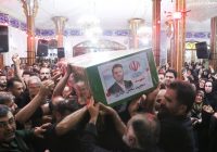 تشییع باشکوه پیکر شهید نخبه آملی در زادگاهش تجن جار