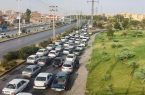 ترافیک سنگین در برخی ورودی های تهران