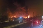 حمله اسرائیل به انبار نفت در منطقه شهران