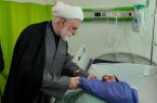 عیادت رئیس قوه قضاییه از مجروحان حمله صهیونیست‌ها به زندان اوین
