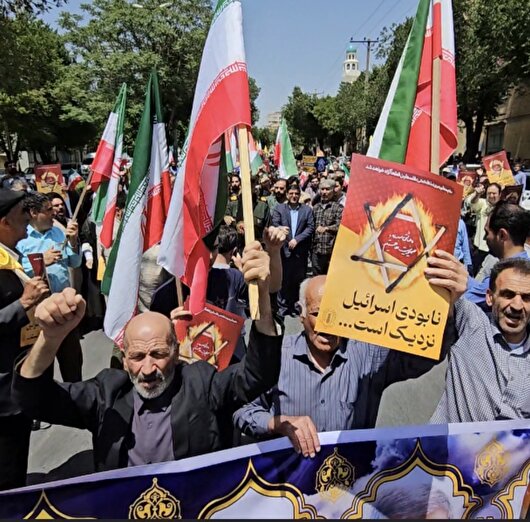 مردم چهارمحال‌وبختیاری در راهپیمایی خواستار انتقام سخت از رژیم صهیونیستی شدند+فیلم