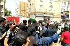 پیکر شهید امنیت حسین قنبری در پاکدشت تشییع شد