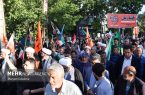 خروش حماسی مردم آمل در اجتماع غدیری