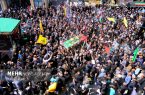 پیکر مطهر شهید «امیرحسین صالحی» در آمل تشییع شد