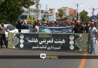 تصاویر/ ارادت و عشق کارکنان شهرداری قائمشهر به محرم حسینی