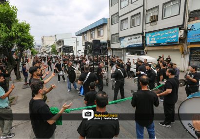 تصاویر/ طنین نوای «یا ابوالفضل» در نوشهر