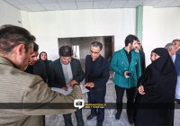 بازدید معاون توسعه کتابخانه های کشور از کتابخانه مرکزی ساری