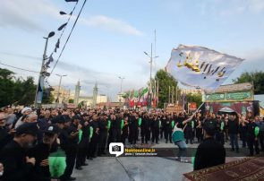 تصاویر/ اجتماع بزرگ عزاداران و سوگواران حسینی شهرستان آمل