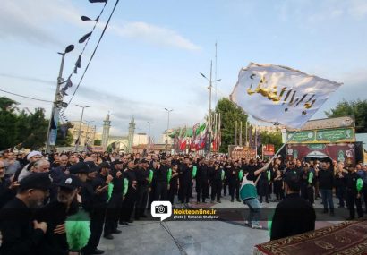 تصاویر/ اجتماع بزرگ عزاداران و سوگواران حسینی شهرستان آمل