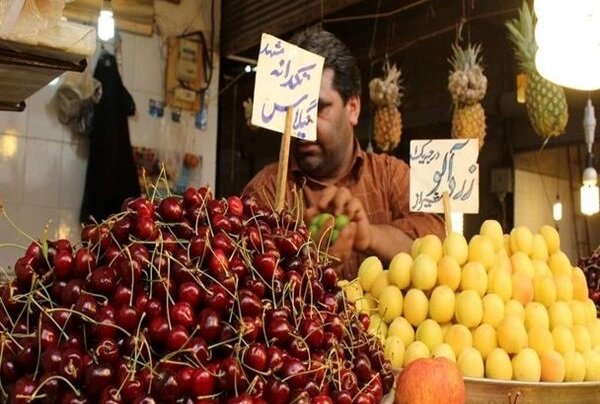 قیمت یک کیلو گیلاس نیم میلیون تومان! | بازار میوه‌های تابستانی در شوک گرانی