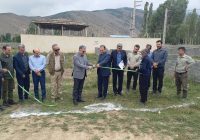 کلنگ احداث واحد جدید منابع طبیعی کجور به زمین زده شد