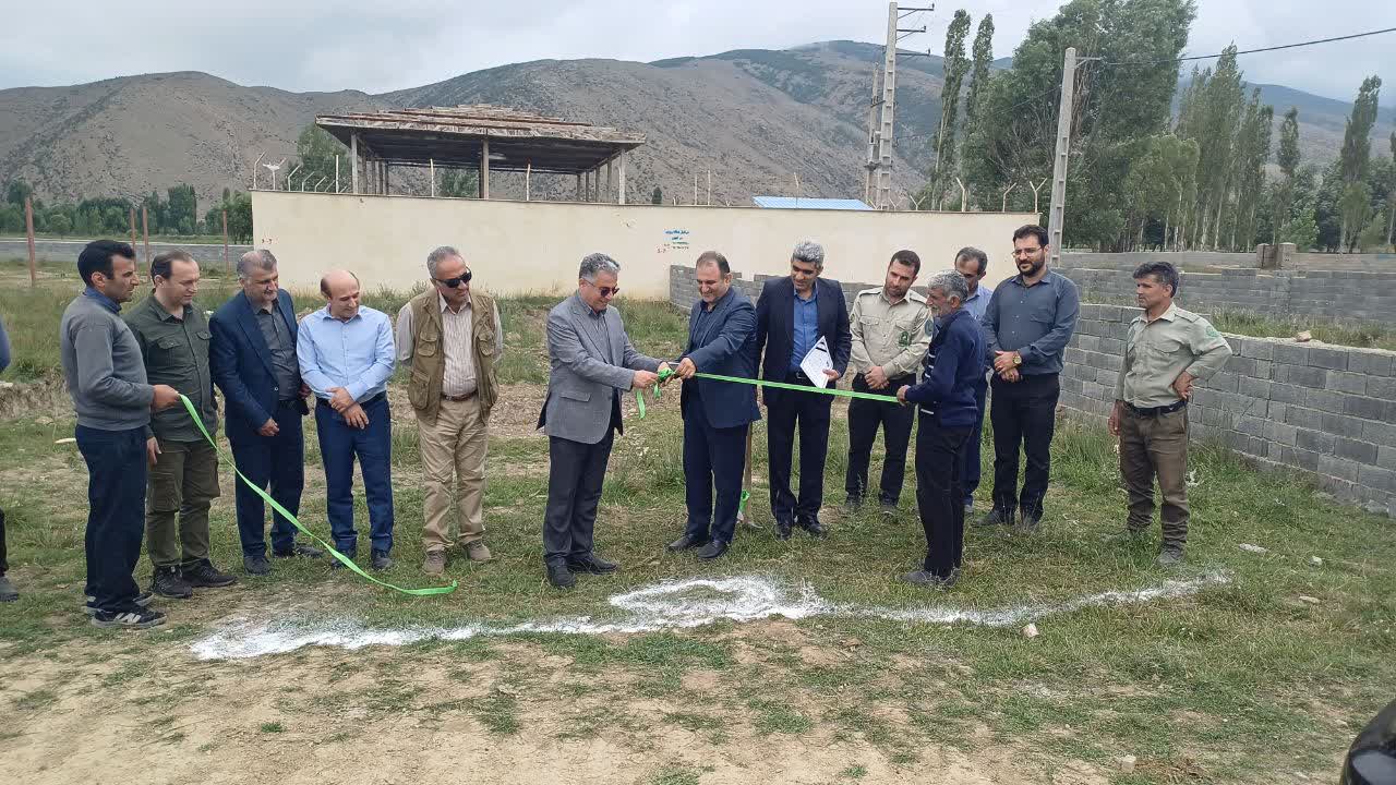 کلنگ احداث واحد جدید منابع طبیعی کجور به زمین زده شد