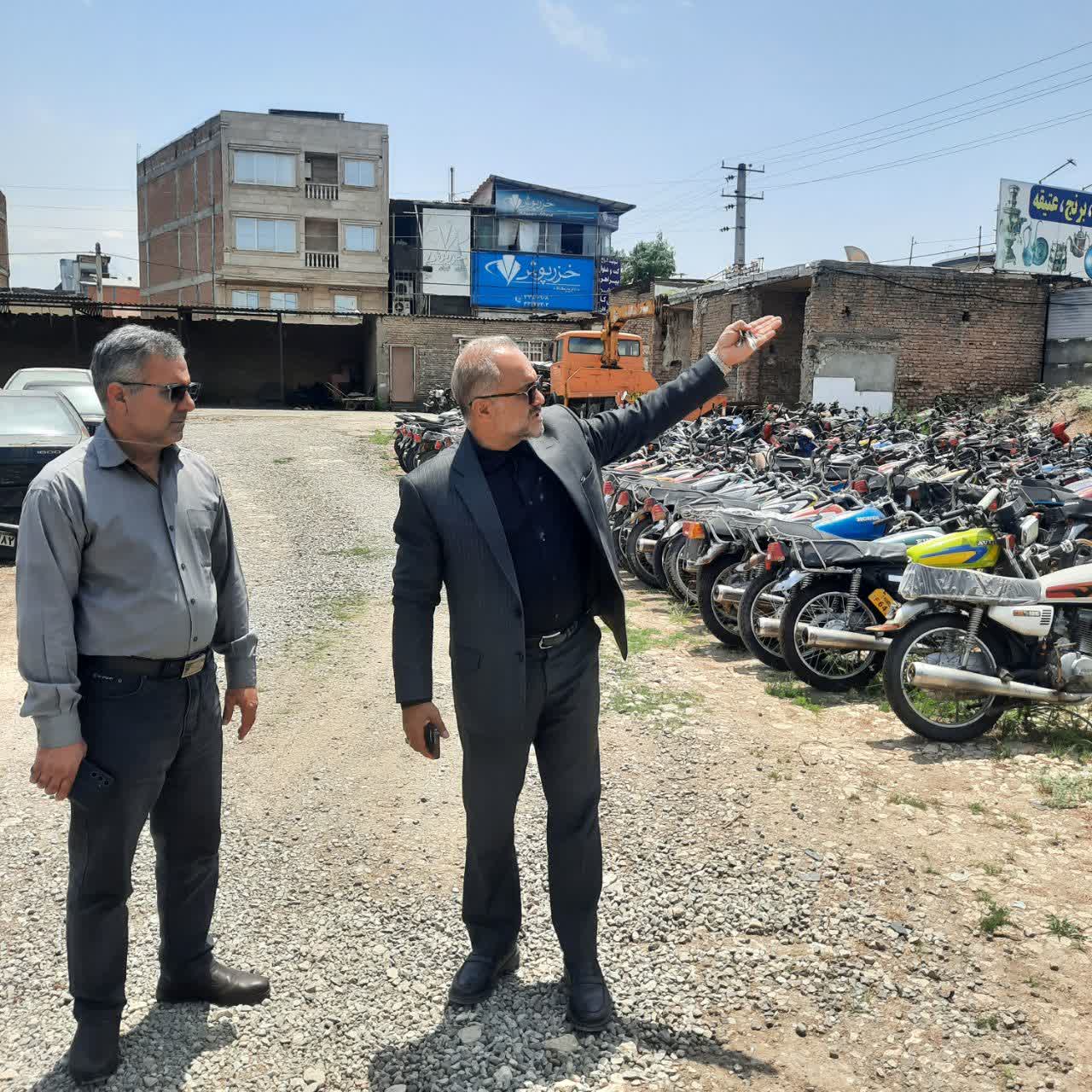 دادستان ساری از پارکینگ‌های رسالت، مازندران، وحدت، غدیر و شاهد بازدید کرد