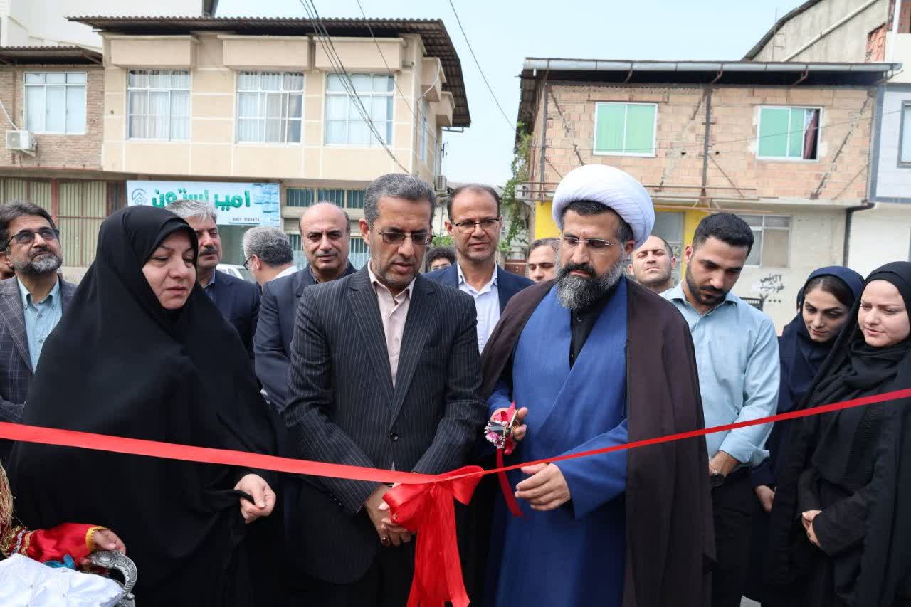 افتتاح مرکز روزانه توانبخشی آموزشـی تلفیقی «لبخند»در گلوگاه+ تصاویر