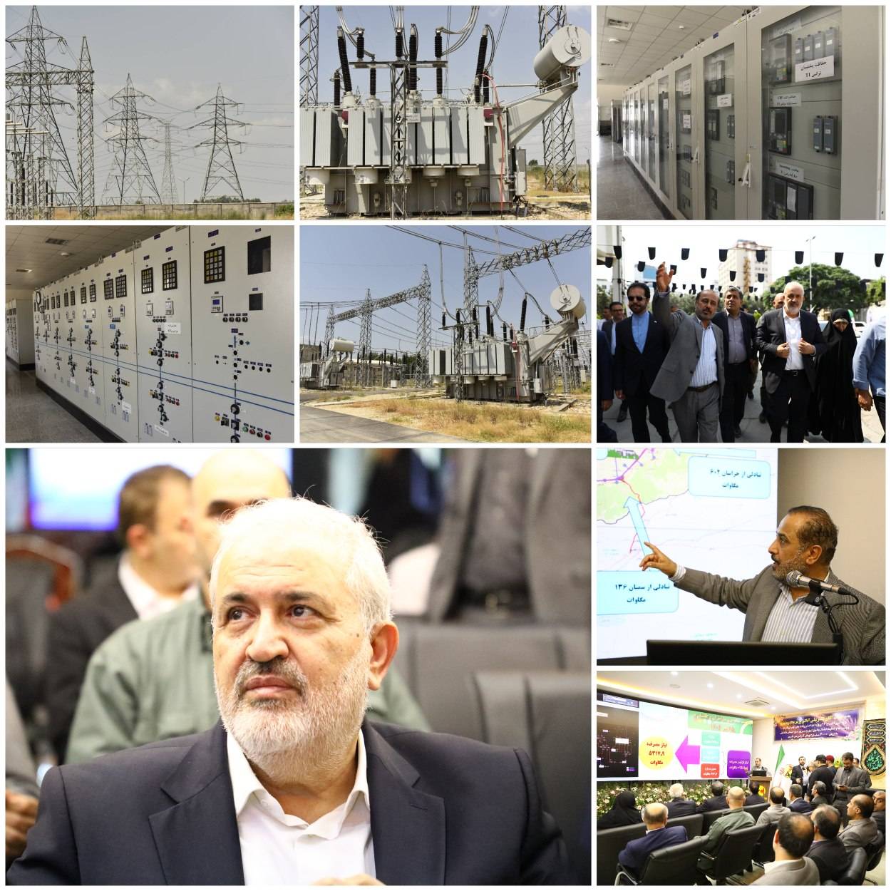  احداث پست ۲۳۰/۶۳ کیلوولت ۳۲۰ مگاولت آمپر بهشهر با ارزش ۸۰۰ میلیارد تومان