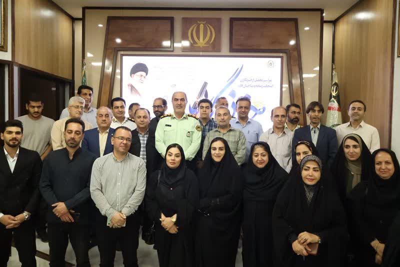 تجلیل از فعالان رسانه حوزه انتظامی استان مازندران
