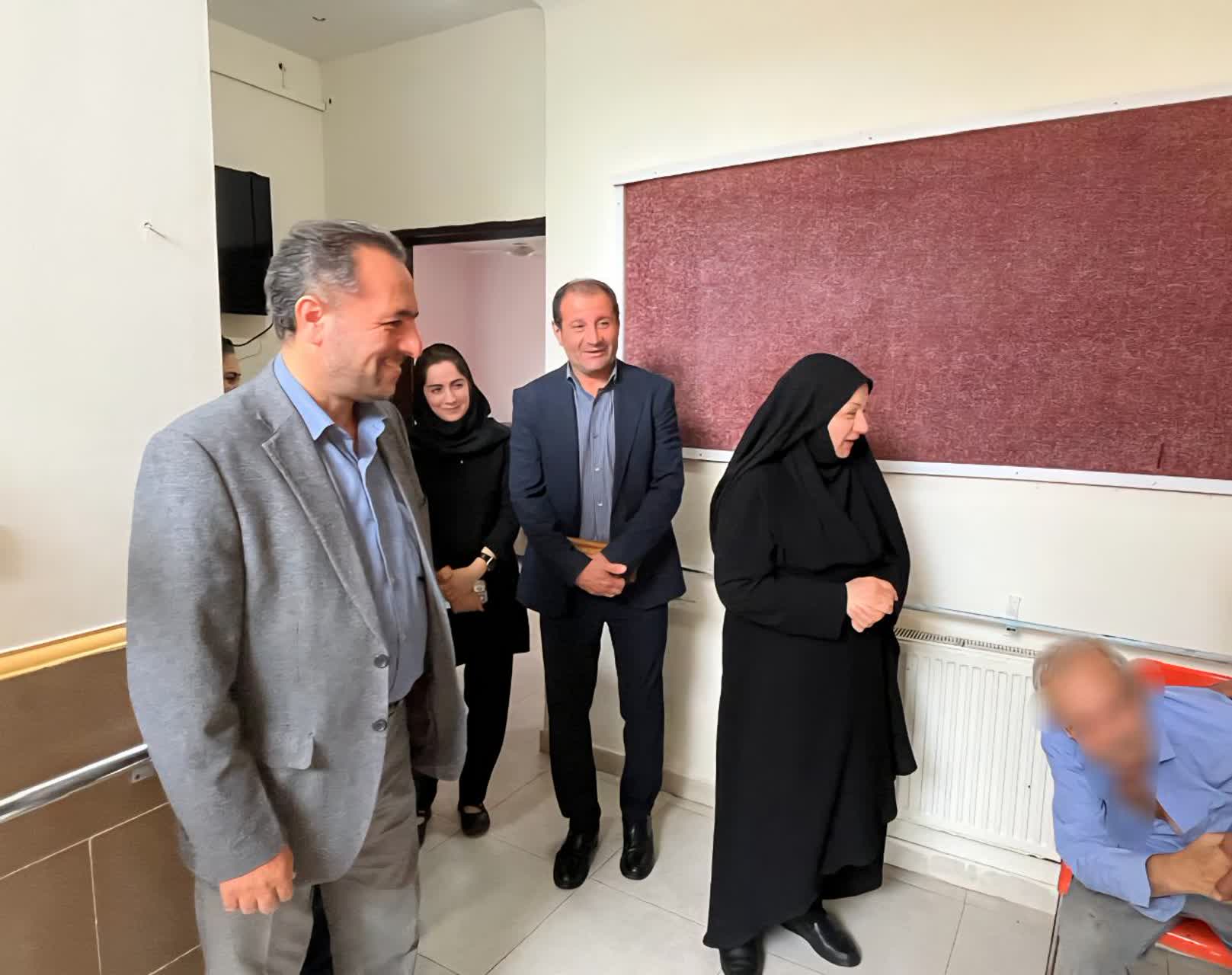 مدیرکل بهزیستی مازندران از خانه سالمندان “گل نرگس” چالوس بازدید کرد