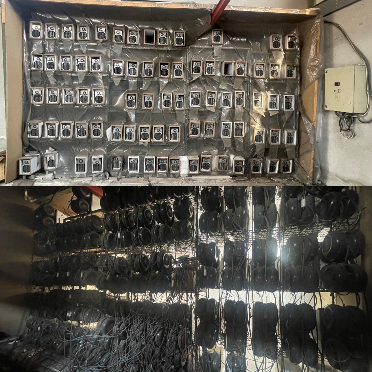 کشف ۷۷ دستگاه استخراج رمز ارز غیرمجاز در ساری