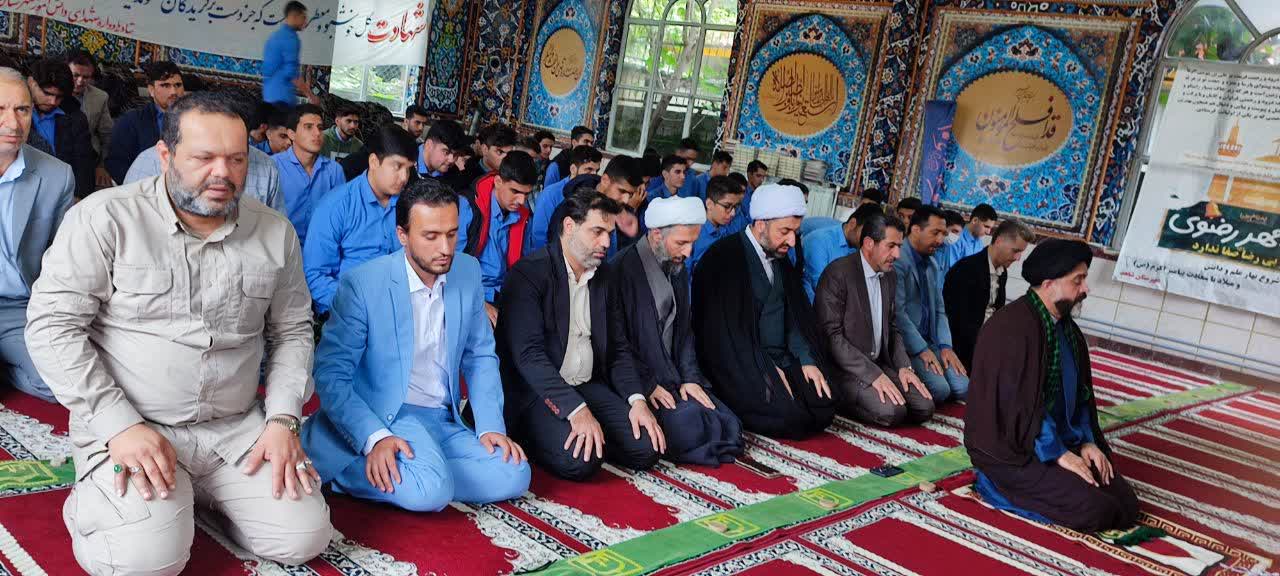 برپایی زنگ نماز با عنوان «مهر با مُهر» در مدارس شهرستان چالوس