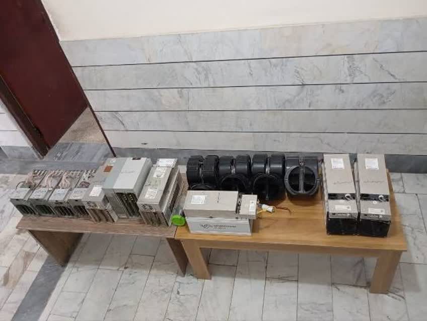 کشف ماينرهاي غيرمجاز در بهشهر