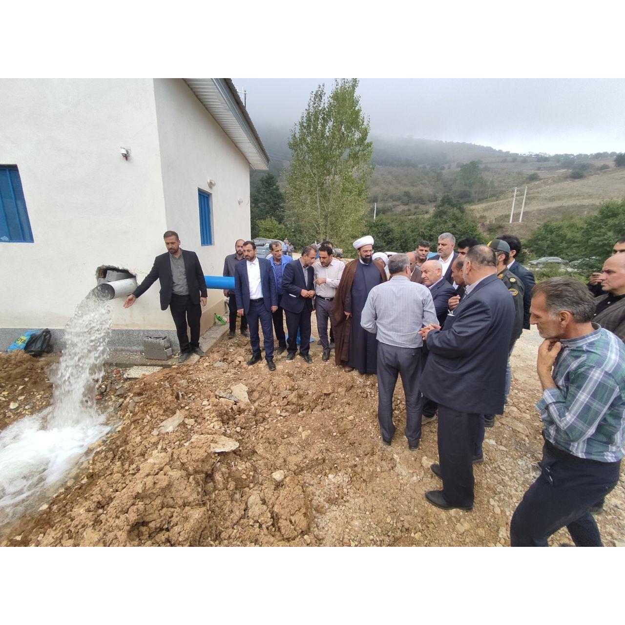 شمارش معکوس برای بهره برداری از مخازن آبرسانی ۱۱ روستای هزارجریب شهرستان بهشهر