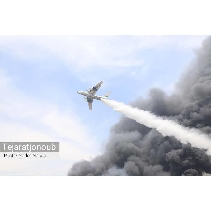 عملیات اطفای حریق در الیت تقویت شد؛ اعزام دو ایلوشین ۴۰ تنی از فردا