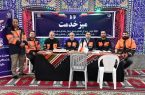 برپایی میز خدمت اداره کل راهداری و حمل و نقل جاده‌ای مازندران در نماز جمعه مرکز استان